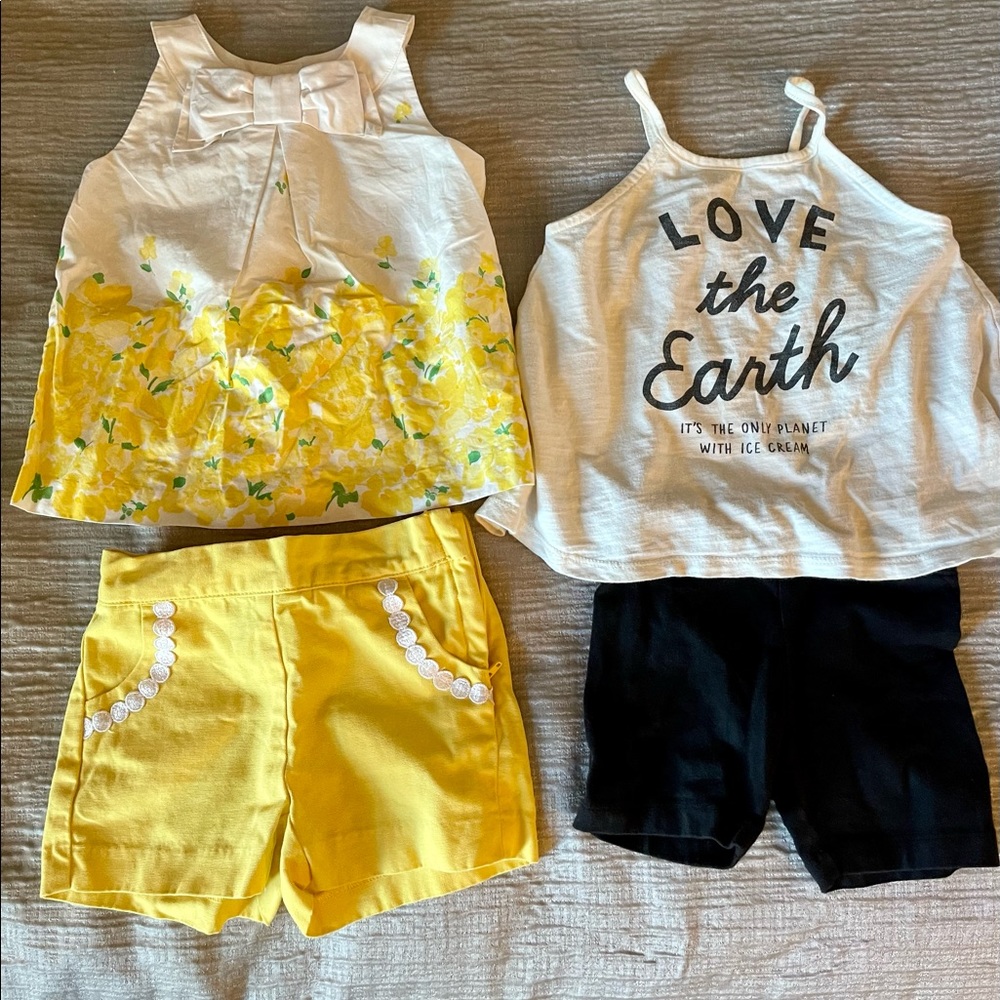 Janie and Jack 3T Shirt & Shorts with Old Navy Shirt & Shorts